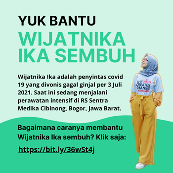 YUK BANTU WIJATNIKA IKA SEMBUH!